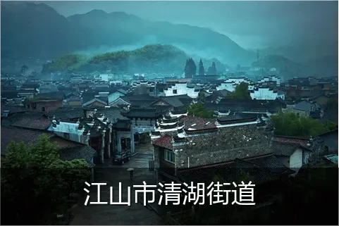 江山市清湖街道