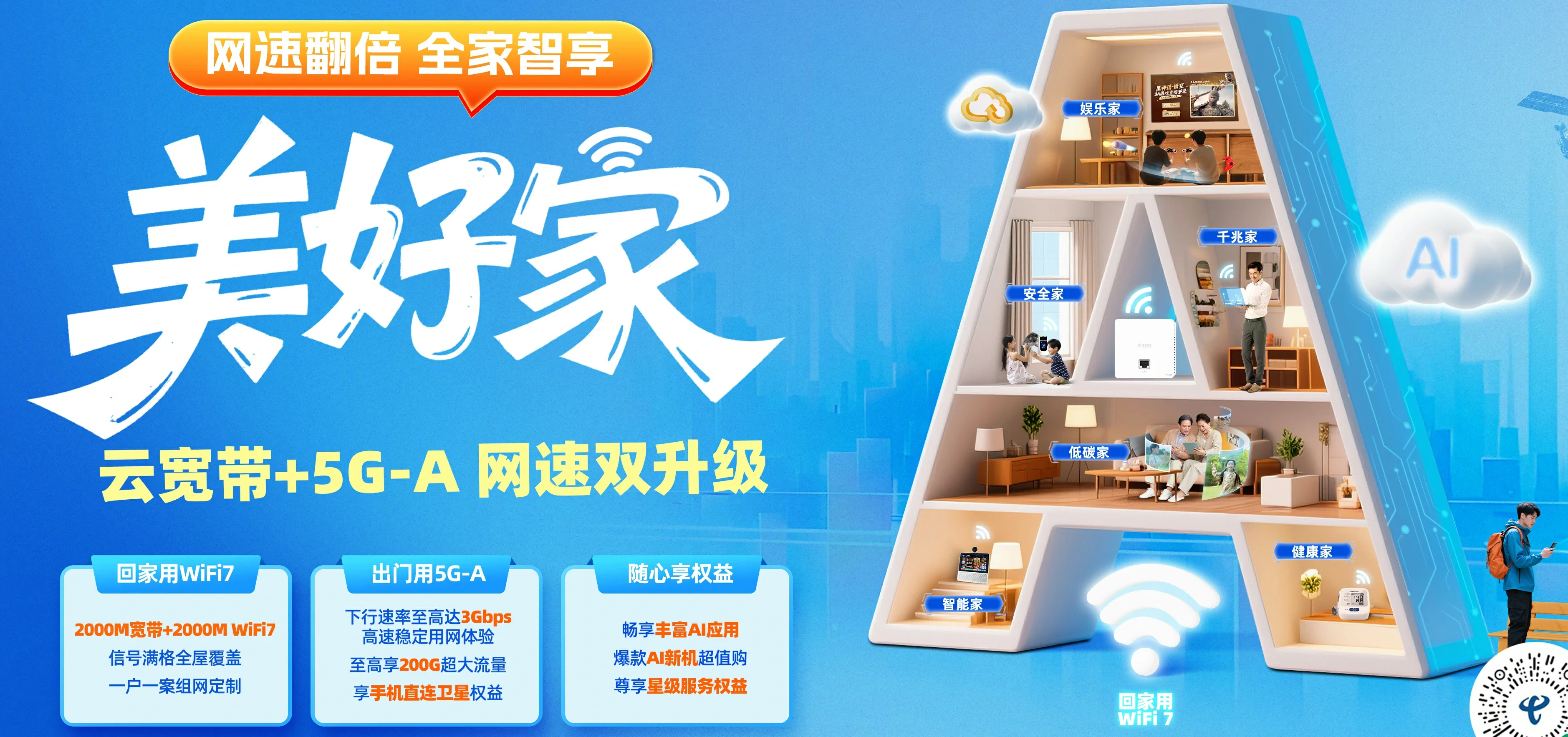 中国电信 江山市电信宽带 宽带套餐